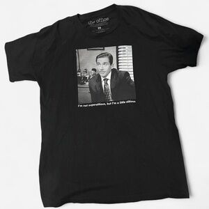 The office Black Graphic Tee